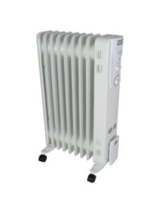 Grzejnik olejowy 2000 W biały 9 żeber
