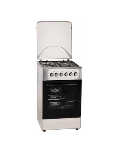 Kuchnia gazowa-elektryczna MPM 56-KGM-06E inox