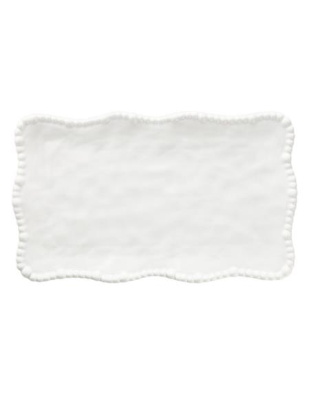 Półmisek prostokątny 35x20 Mestiere white QD406