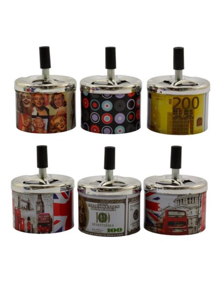 Popielniczka automat 9cm mix