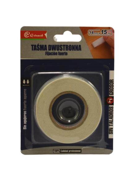 Taśma klejąca dwustronna 18mm x 15m 80109