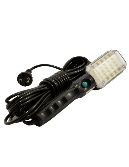 Lampa z przewodem 10m budowlana/warsztatowa 25LED 711