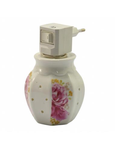 Lampka gniazdkowa ceramiczna mix