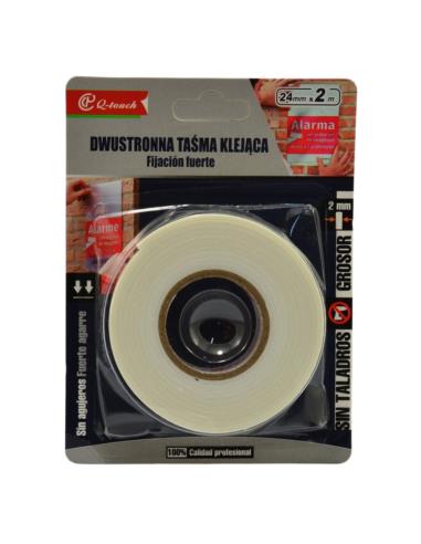 Taśma klejąca dwustronna 24mm x 2m 80106