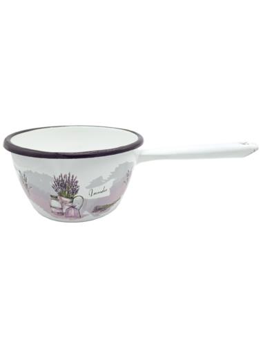 Rondel emalia 14cm stożek Lavenda