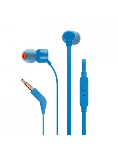 Słuchawki JBL T110 niebieskie
