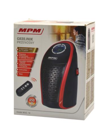 Termowentylator MPM MUG-18 450W przenośny