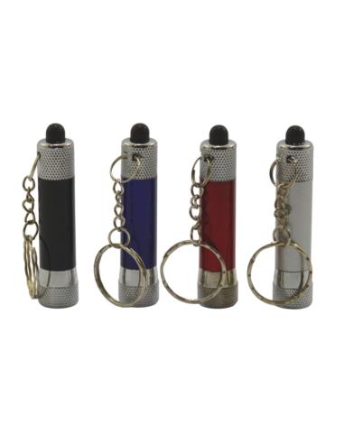 Latarka brelok 5 LED mini 6,5cm 21097 mix