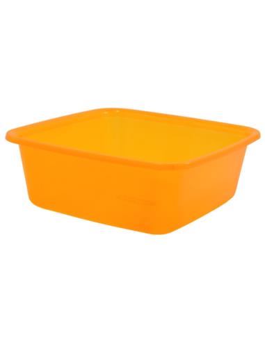Miska plastikowa 11L 36cm kwadrat mix 215482