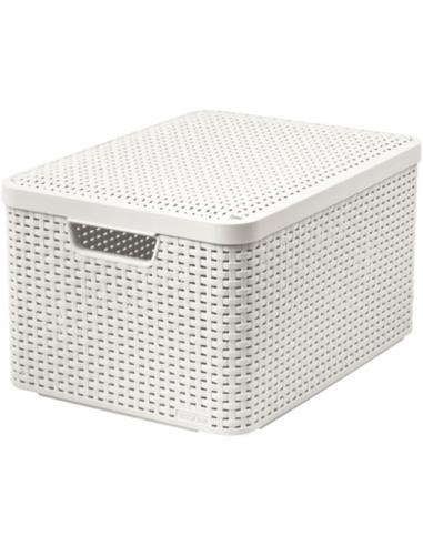 Pojemnik Rattan Style L z pokrywką 205862