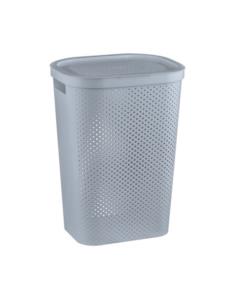 Kosz na bieliznę 60L Infinity szary