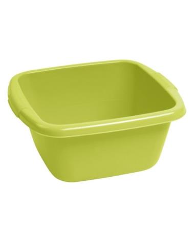 Miska plastikowa 14L kwadratowa zielona Curver 235338