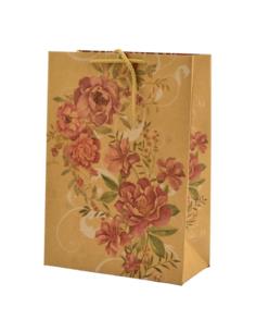 Torebka ozdobna 31,5x22,5x11cm T-2KRAFT mix 2