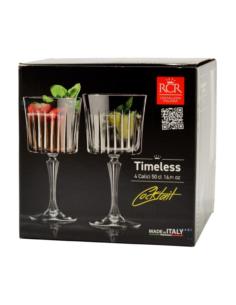Kieliszki koktajlowe 500ml 4szt Timeless RCR