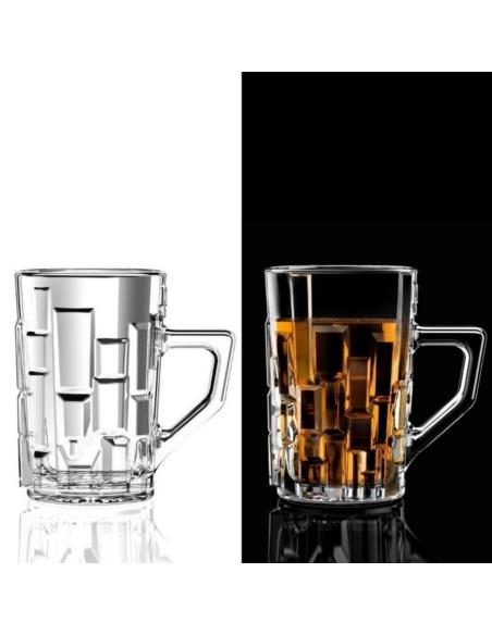 Szklanki 220ml 6szt RCR Etna z uchem
