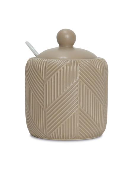 Cukiernica ceramiczna Geometry Beige Maestro MR-20004-09