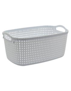 Kosz do magla 30L Knit biały