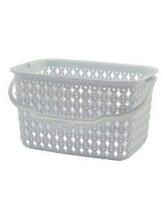 Koszyk na klamerki KNIT 3L biały