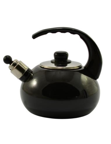 Czajnik emalia 2,5L Oslo Czarny