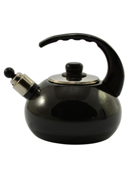 Czajnik emalia 2,5L Oslo Czarny