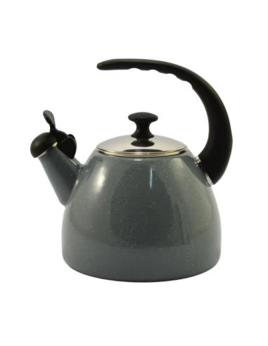 Czajnik emalia 2,5L Velo szary