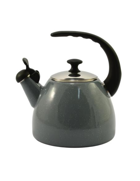 Czajnik emalia 2,5L Velo szary