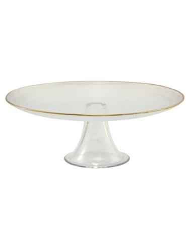 Patera Ares 28cm Gold Rim