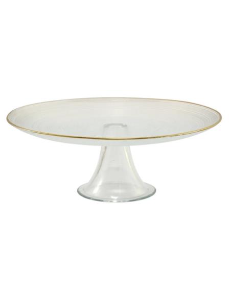 Patera Ares 28cm Gold Rim