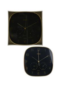Zegar ścienny 29cm złoty Timo B302