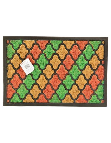 Wycieraczka 40x60cm guma/sznurek Panama Mozaika