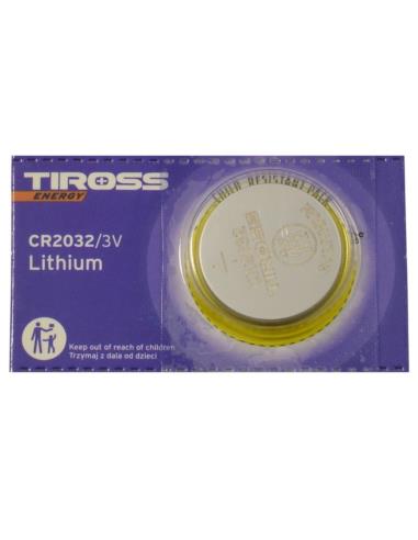 Bateria Tiross 1szt CR-2032