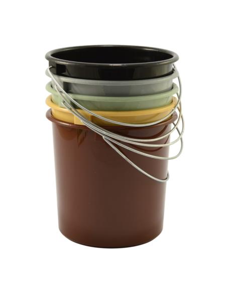 Wiadro 5L plastikowe Eco Line h:21cm mix