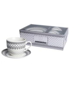 Filiżanki ze spodkami 2 sztuki 250ml CR2-106