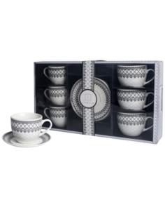 Serwis kawowy 12 elementów 250ml Livello CR6-106