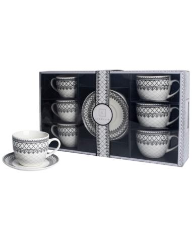 Serwis kawowy 12 elementów 250ml Livello CR6-106