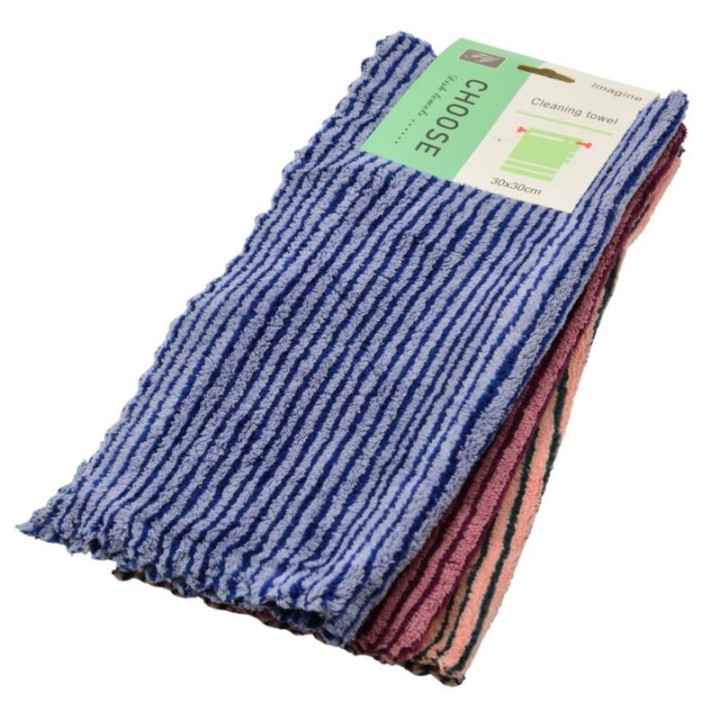 Ściereczki z mikrofibry 30x30cm 3 sztuki