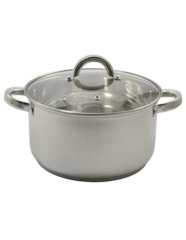Garnek nierdzewny 24cm 5L GS-01219