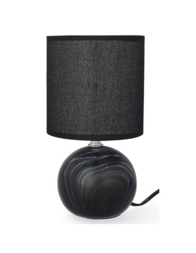 Lampka ceramiczna  LK1C  25cm. czarna