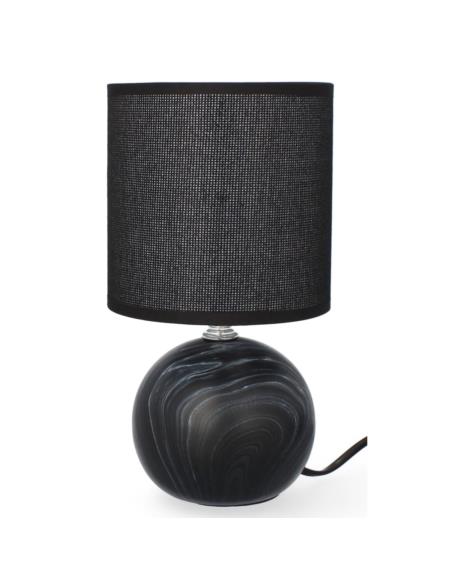 Lampka ceramiczna  LK1C  25cm. czarna
