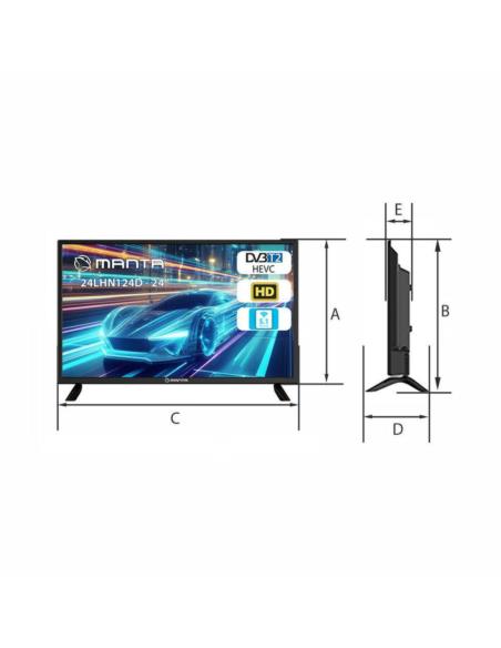 Telewizor 24" Manta 24LHN124D