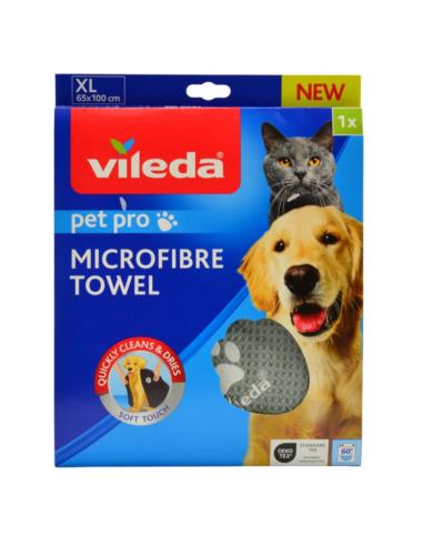 Ręcznik dla zwierząt z mikrofibry Vileda Pet Pro XL
