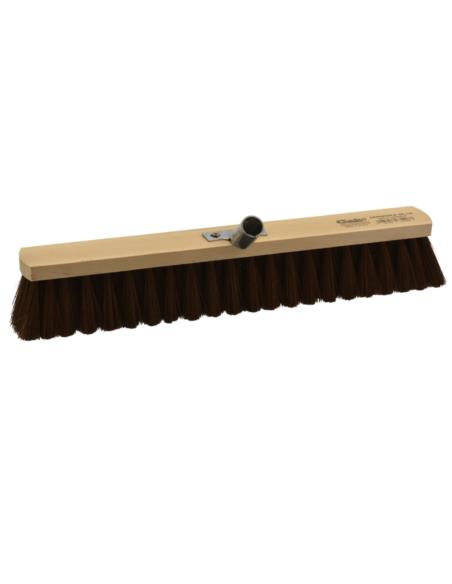 Szczotka drewniana zmiatacz z uchwytem nylon 50cm A 07-412 ulicówka mix