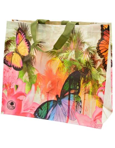 Torba na zakupy PP motyle 44x39x17cm