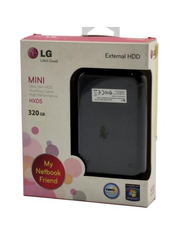 Dysk HDD mini ultra slim 320GB LG