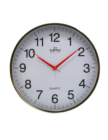Zegar ścienny 30cm srebrny E01.4464.7000