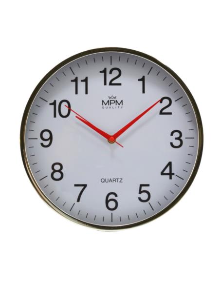 Zegar ścienny 30cm srebrny E01.4464.7000