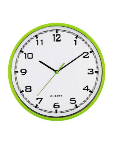 Zegar ścienny 25,5cm zielony MPM E01-2478.40.A