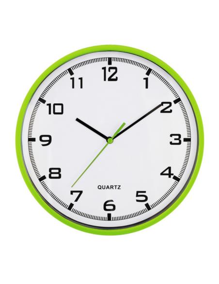 Zegar ścienny 25,5cm zielony MPM E01-2478.40.A