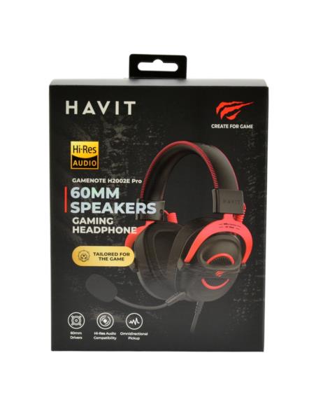 Słuchawki Havit H2002E gaming