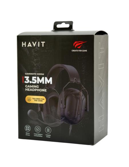 Słuchawki Havit H2033d-BK gaming